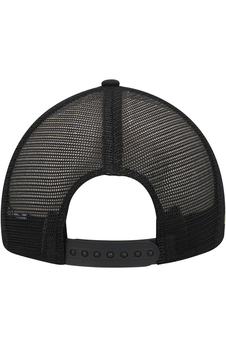 New Era Men's New Era Olive/Black NASCAR Merchandise Military Appreciation 9FORTY Adjustable Trucker Hat, Alternate, color, 