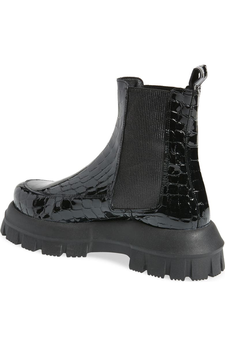 Topshop Alpha Platform Chelsea Boot, Alternate, color,
