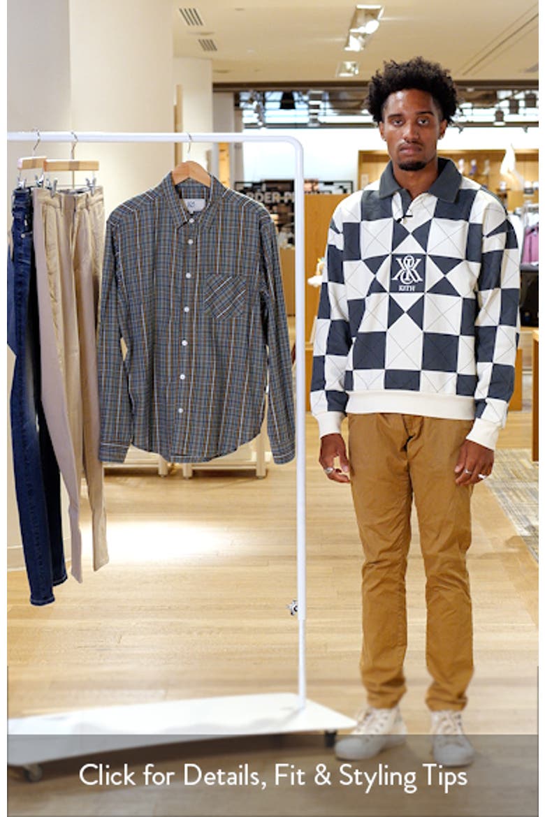 Foreman Classic Fit Plaid Flannel Button-Up Shirt video