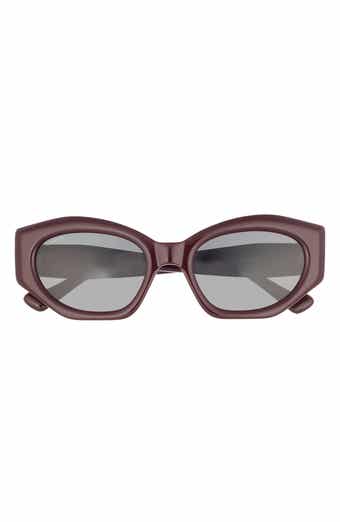 DIFF Margot 50mm Polarized Angular Sunglasses