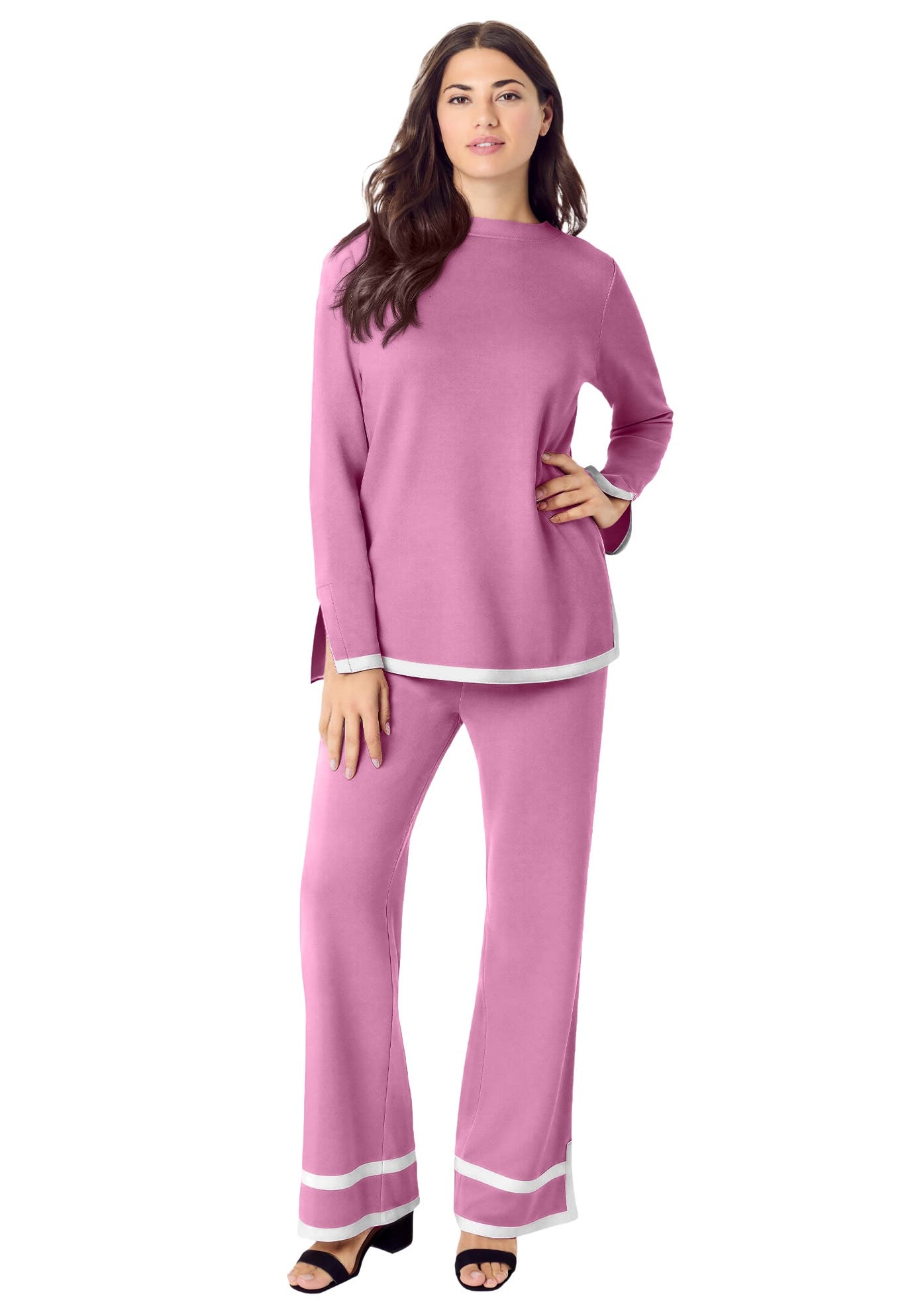 MAUVE ORCHID WHITE