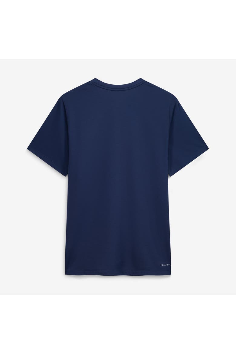 Men's Nike  Navy Team USA Sideline UV Dri-FIT Coaches Shirt, Alternate, color, Navy