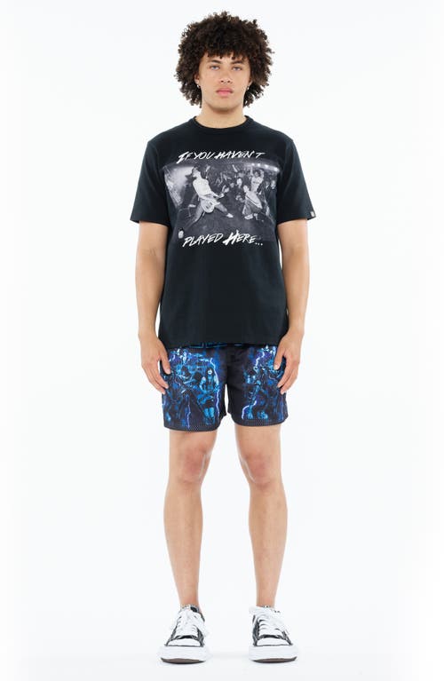 CULT OF INDIVIDUALITY CULT OF INDIVIDUALITY GARAGE BAND COTTON GRAPHIC T-SHIRT