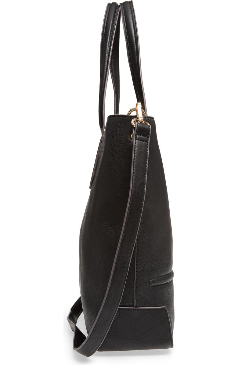 Sole Society Faux Leather Tote, Alternate, color,