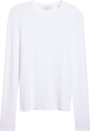 Vince Luxe Long Sleeve Crewneck Top