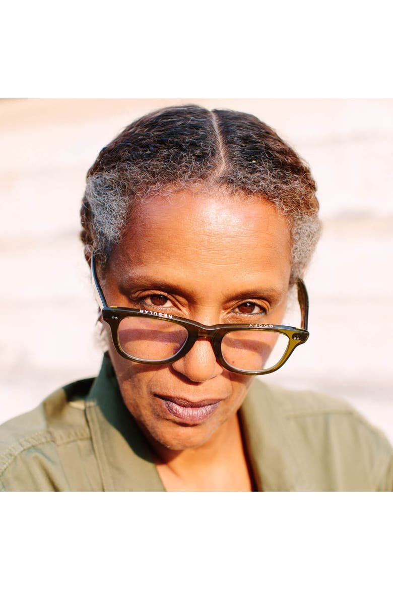 Porgy Backstage | Reading Glasses, Alternate, color, Heritage Green