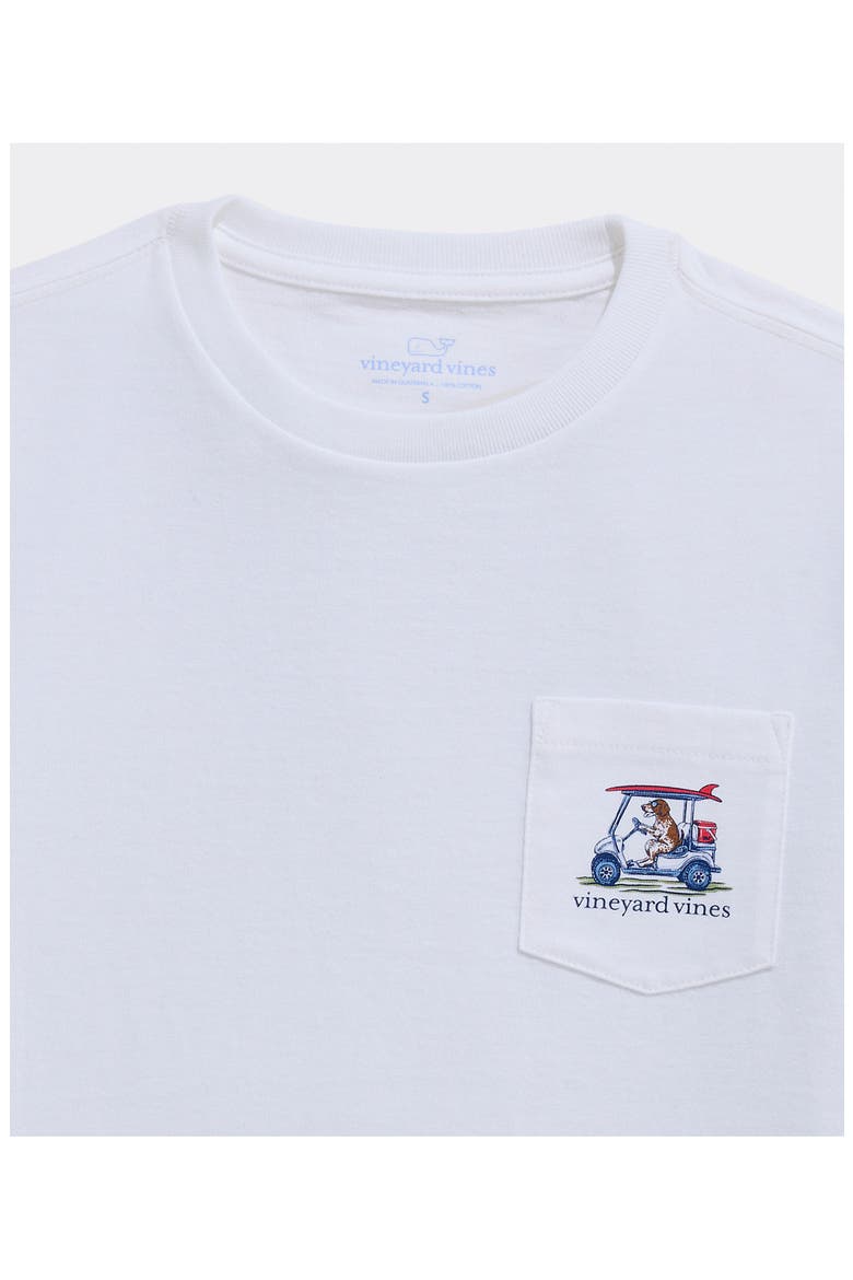 Kids' Pointer Golf Cart Cotton Graphic T-Shirt, Alternate, color, 100 WHITE