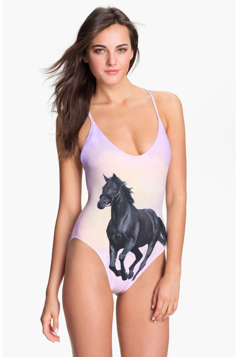 'Stormy' One Piece Swimsuit, Alternate, color, MULTI