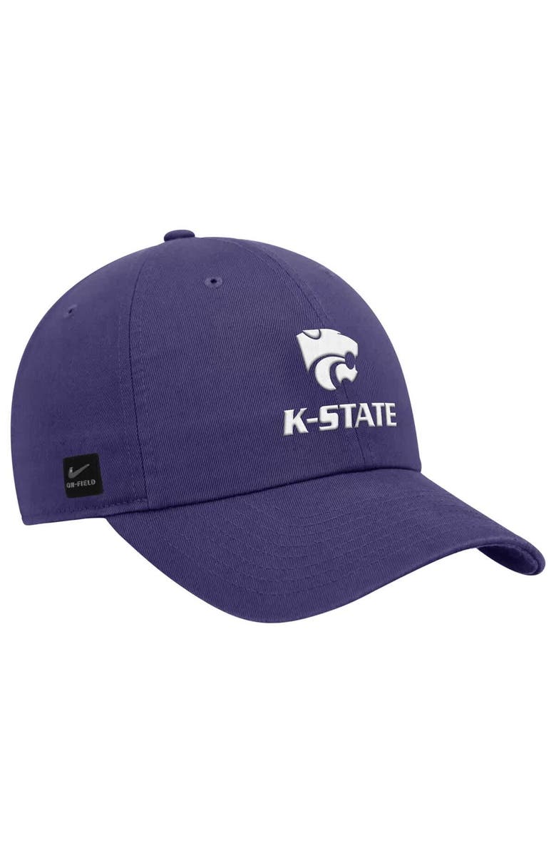 Nike Men
s Nike Purple Kansas State Wildcats 2025 On-Field Club Adjustable Hat, Main, color, Purple
