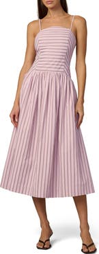 Joe's The Mara Tie Strap Midi Dress
