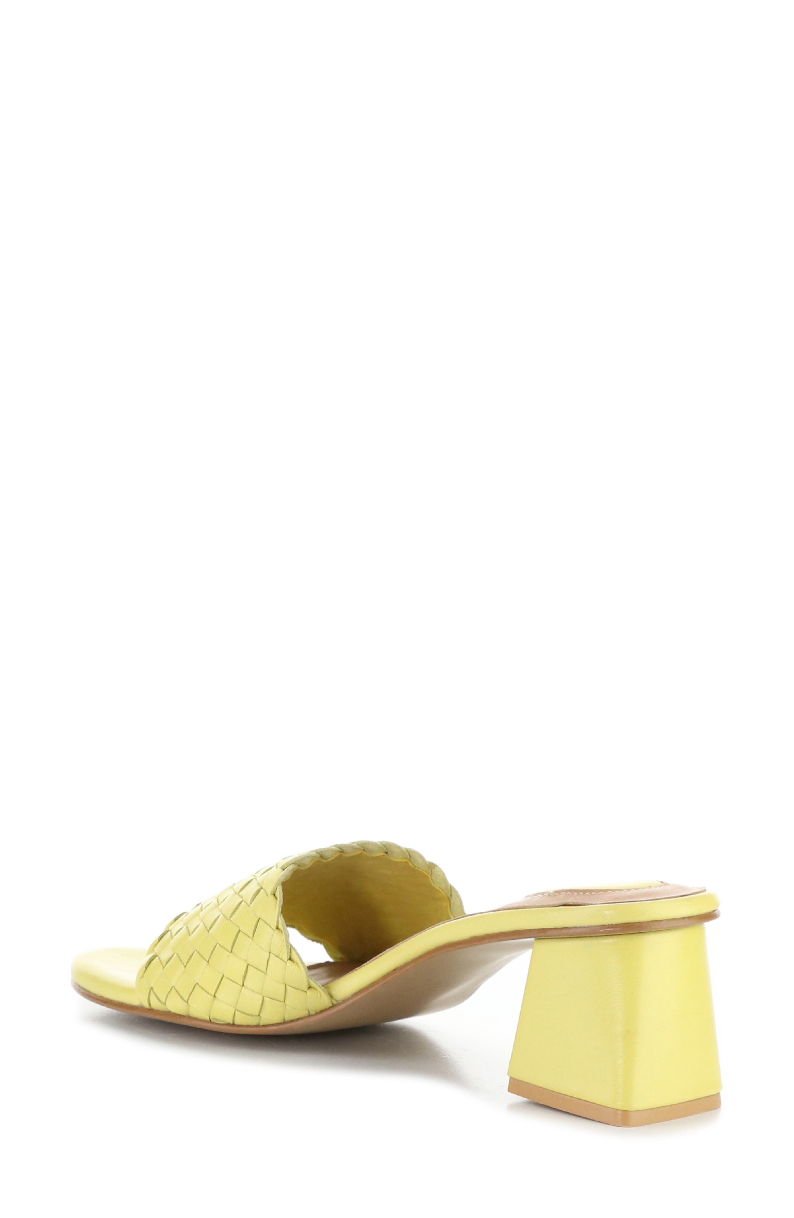 Wella Slide Sandal, Alternate, color, YELLOW