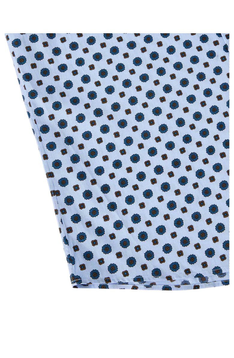 Robert Talbott Reynolds Foulard Print Shirt, Alternate, color, Blue Multi