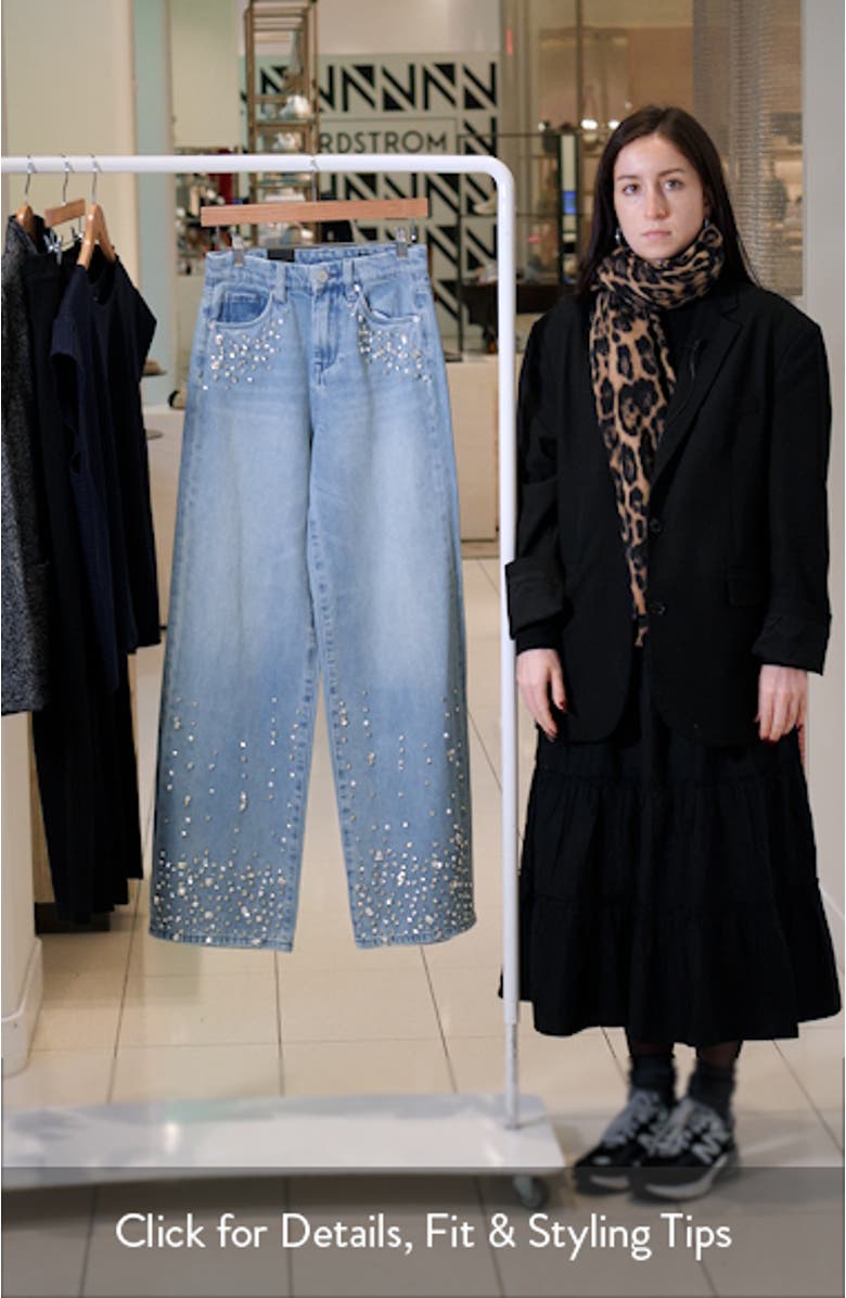 The Franklin Ribcage Wide Leg Jeans, sales video thumbnail