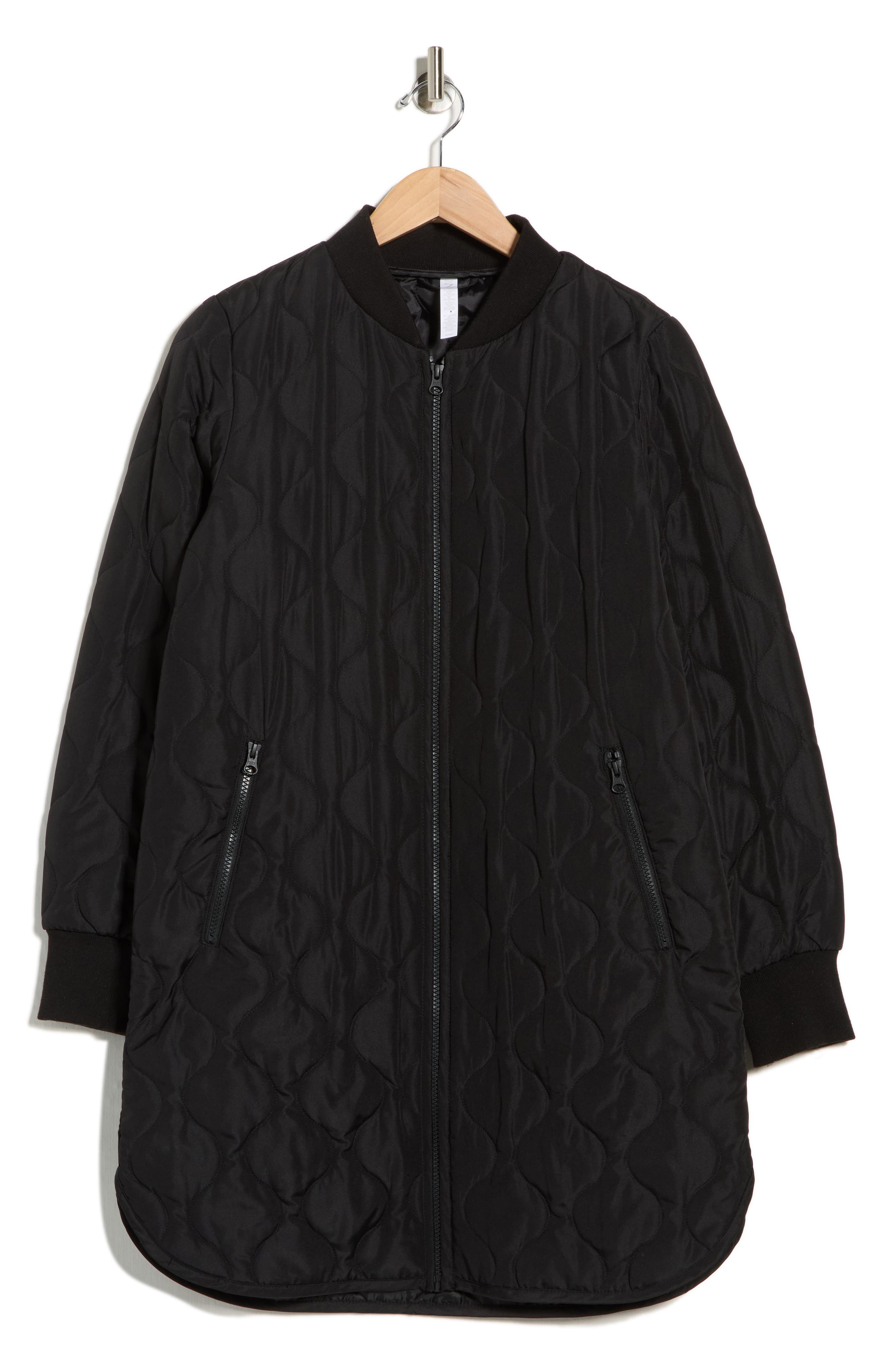 Longline Quilted Jacket