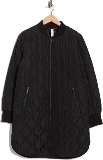 Longline Quilted Jacket