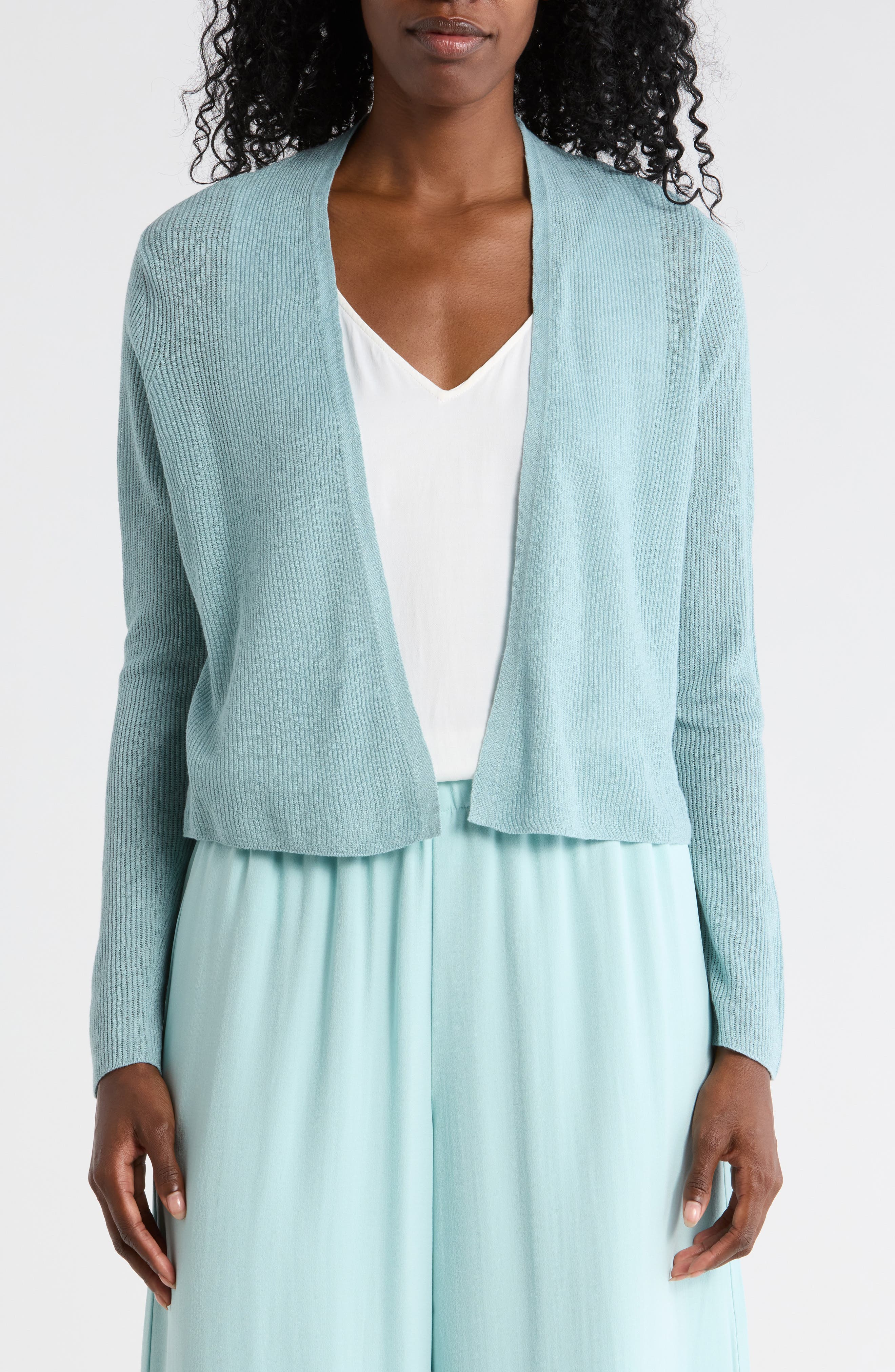 Organic Linen & Organic Cotton Cardigan - image 5