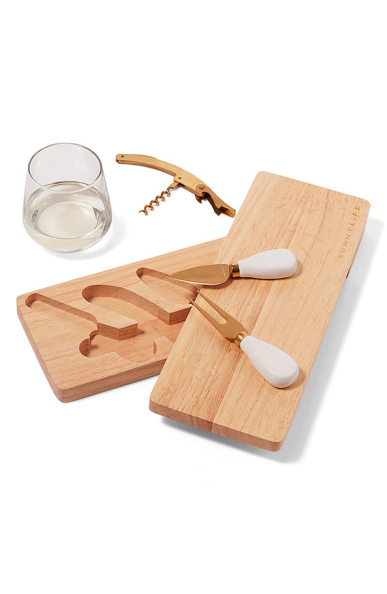 Sunnylife Travel Cheese Set, Alternate, color,