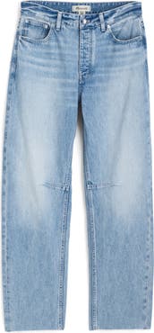 Madewell The Darted Barrel Leg Jeans