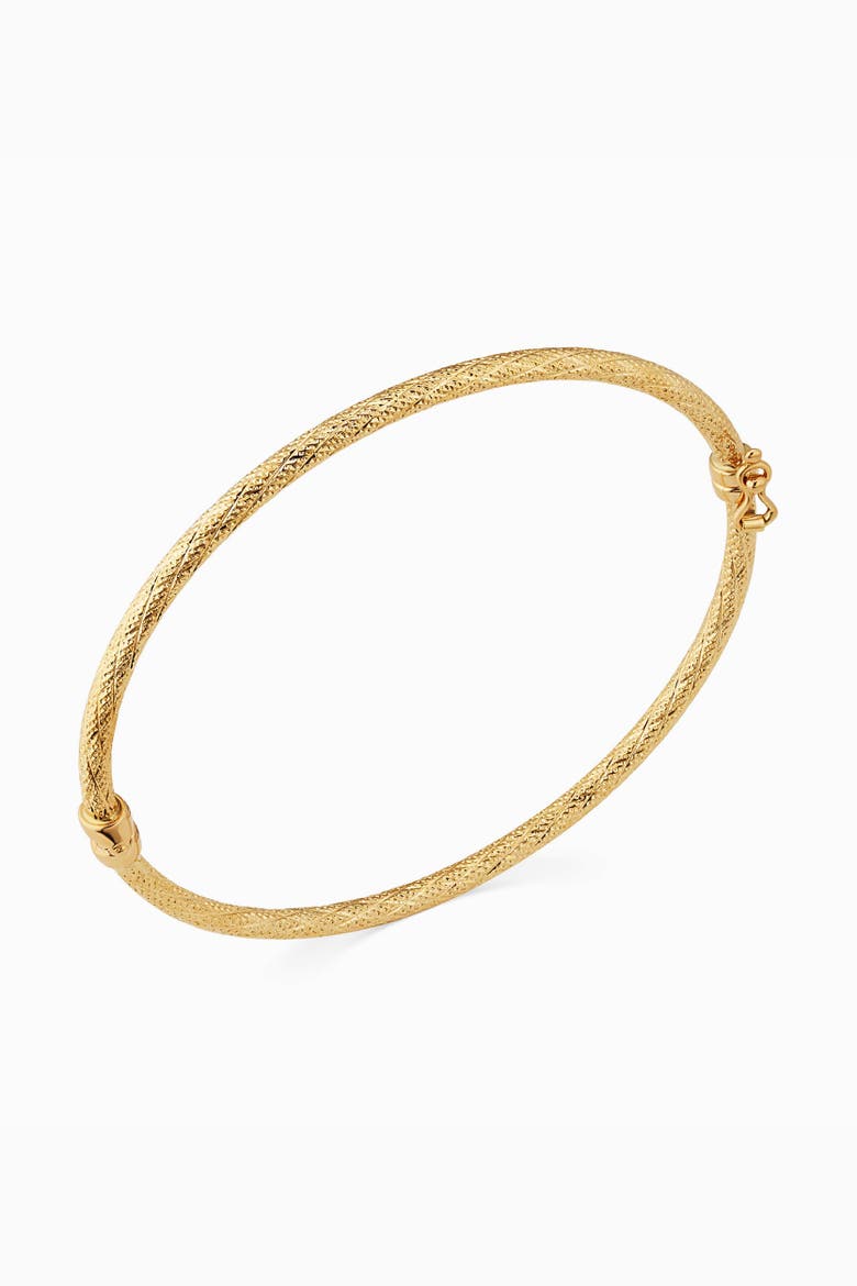 18K Yellow Gold Prestige Bangle, Alternate, color, Yellow Gold