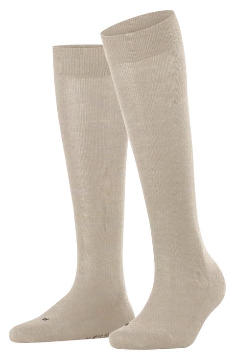 Sensitive London Cotton Blend Knee High Socks