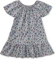 Tea Collection Flutter Sleeve Drop Skirt Dress