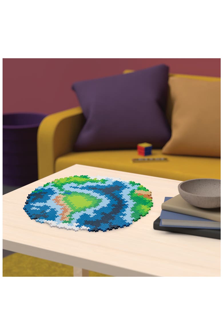 800-Piece Earth Puzzle by Number, Alternate, color, MULTI