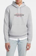 GUESS JEANS Embroidered Logo Graphic Hoodie