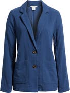 Caslon® Cotton Gauze Blazer