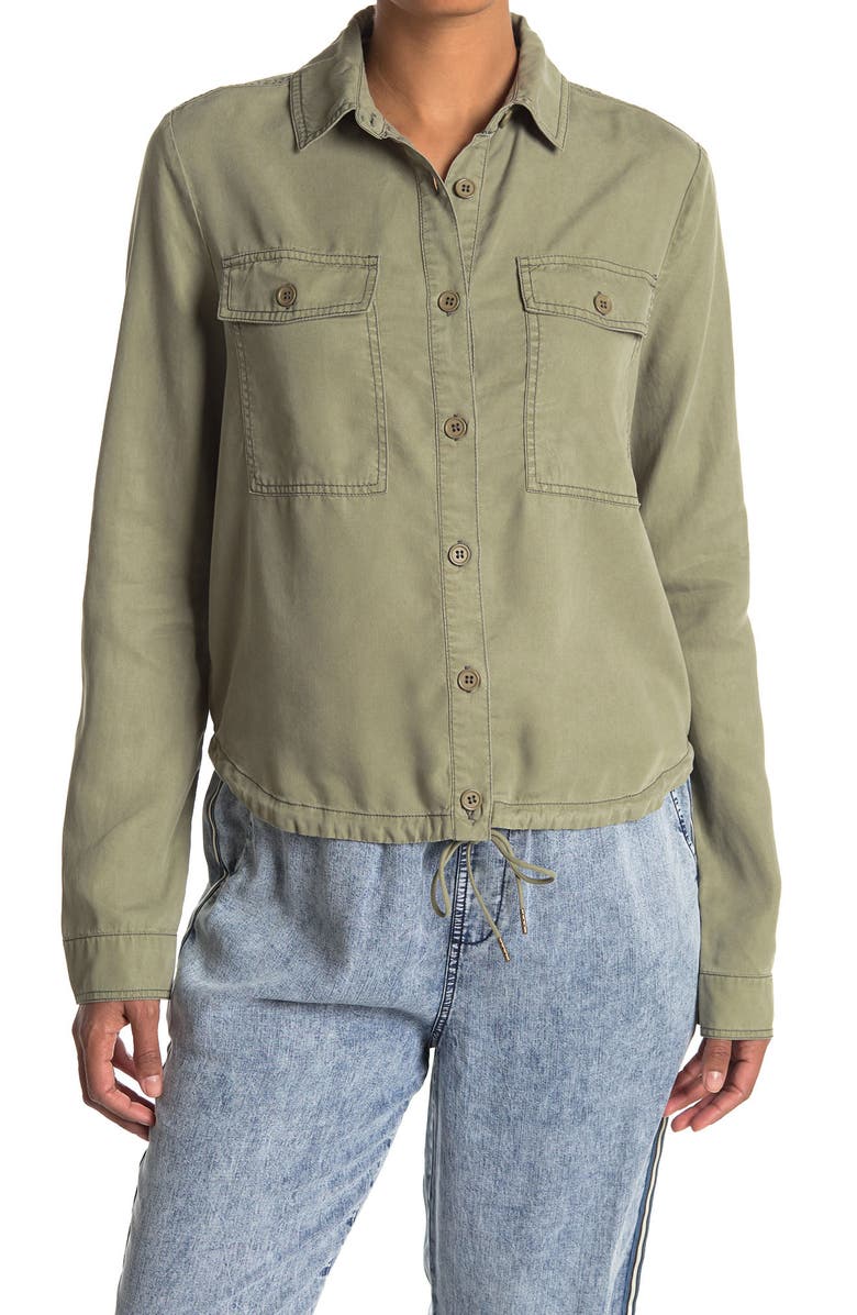 NORTH AND CO Kenny Drawcord Shirt, Main, color,