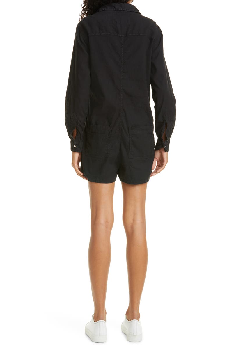 Frank & Eileen Ireland Romper, Alternate, color, Black