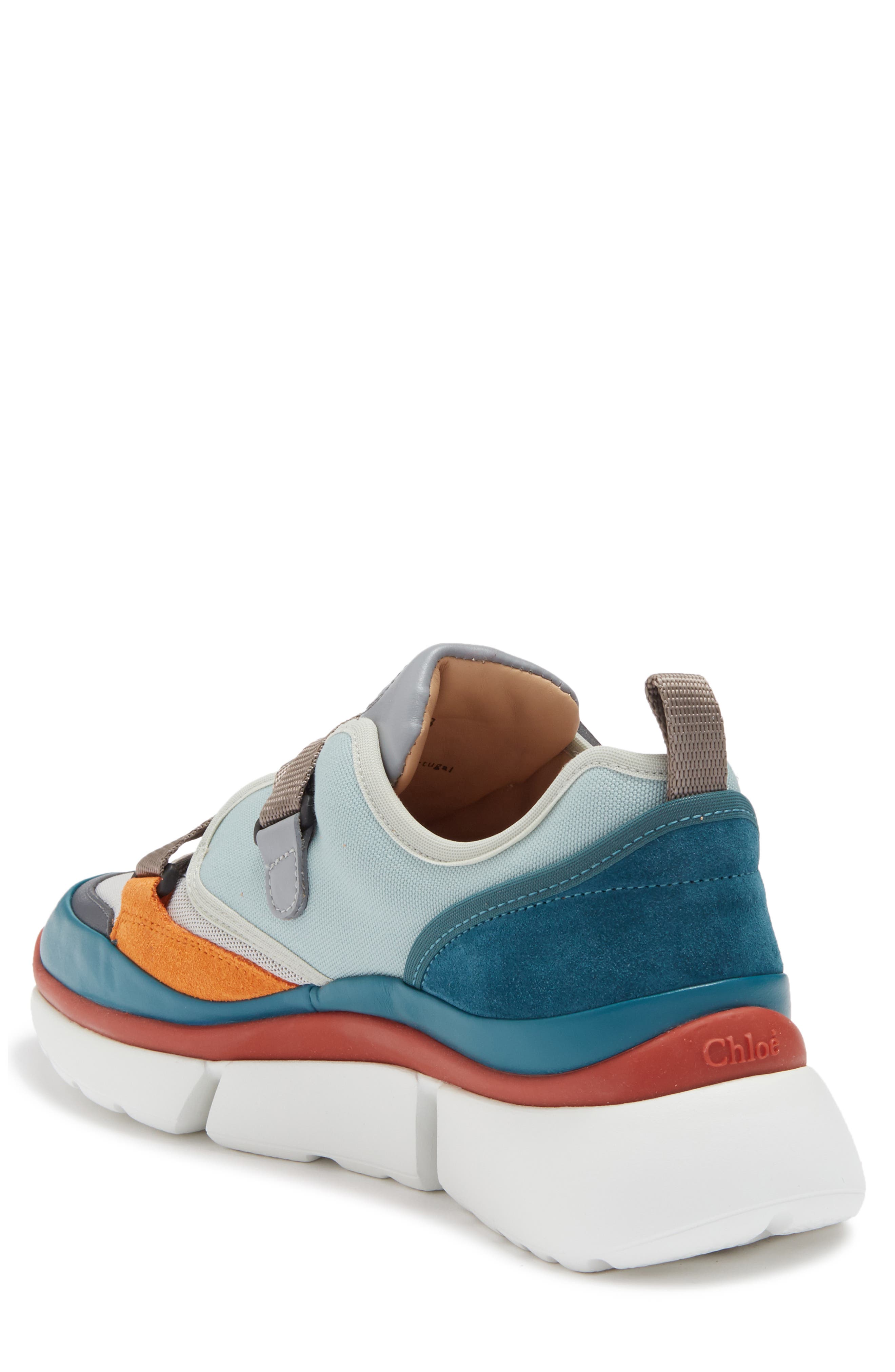Sonnie Low Top Sneaker, Alternate, color, DEEP OCEAN