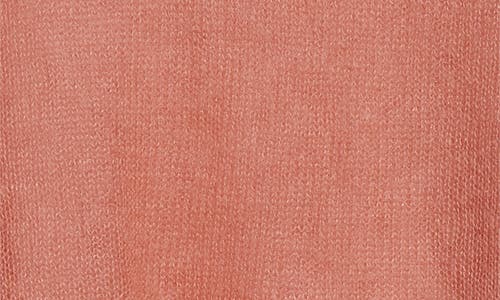 Séfr Les Sheer Kid Mohair Blend Sweater In Rose Sheer Mohair