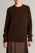 Vince Boiled Cashmere Crewneck Sweater
