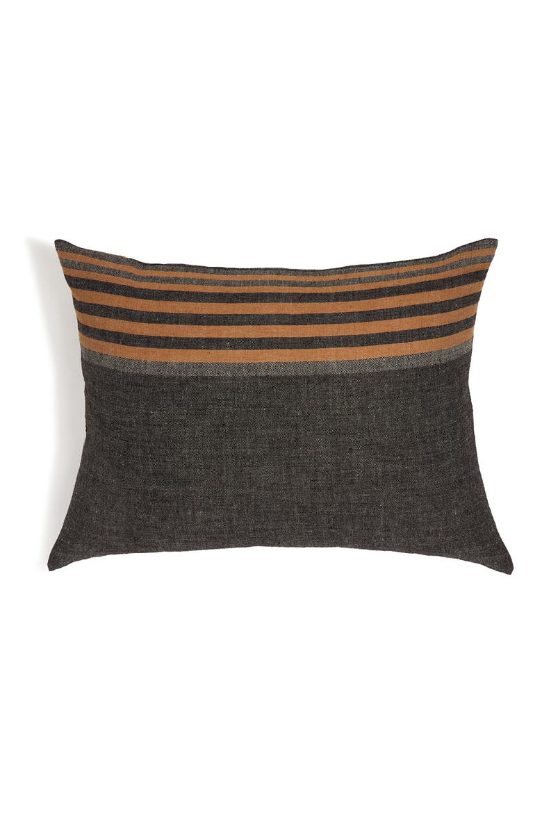 Bruno Accent Pillow, Main, color, CHARCOAL