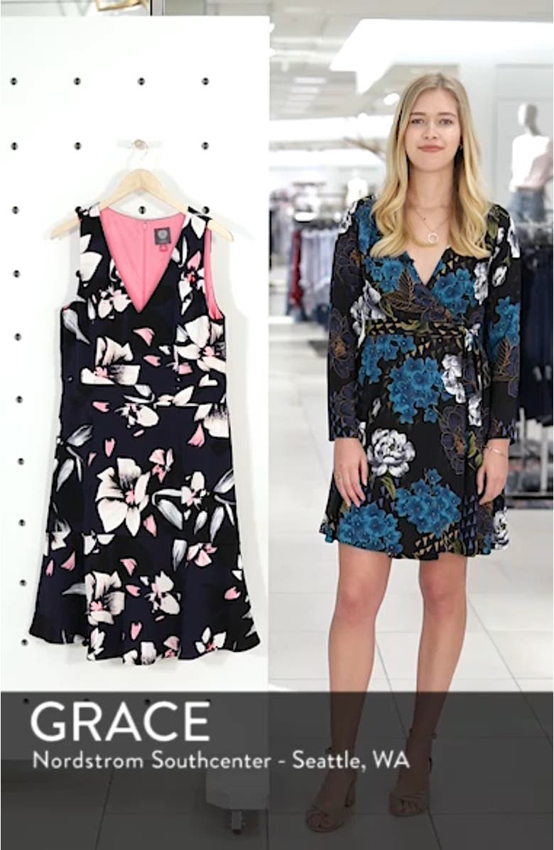 Stretch Fit & Flare Dress, sales video thumbnail