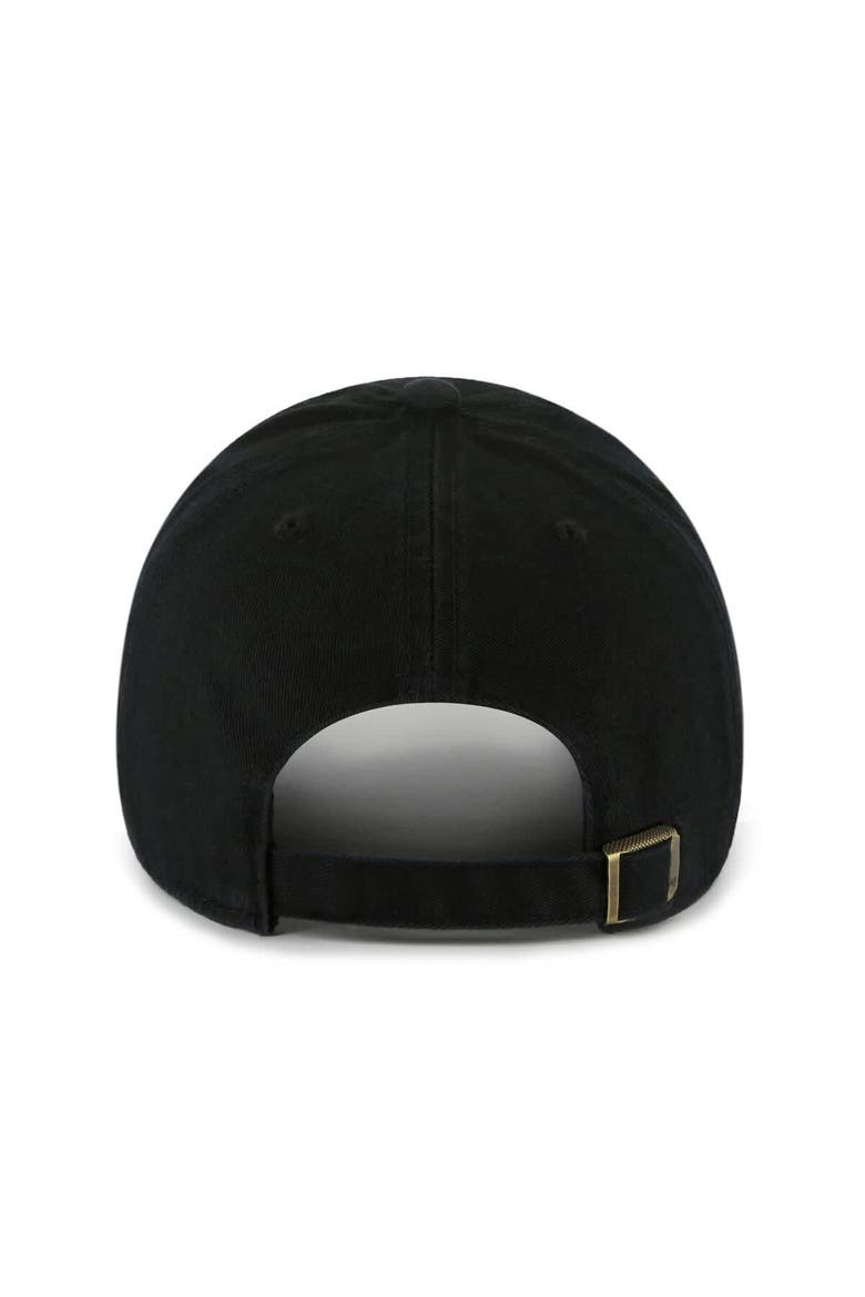 Men's '47 Black Boston College Eagles Clean Up Adjustable Hat, Alternate, color, Black