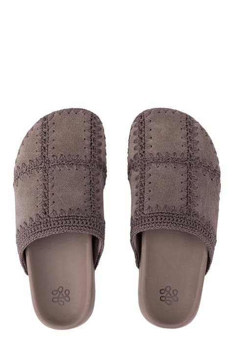 Bolinas Suede Clog Shoe