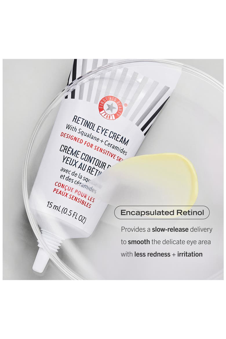 Retinol Eye Cream with Squalane + Ceramides, Alternate, color, NO COLOR