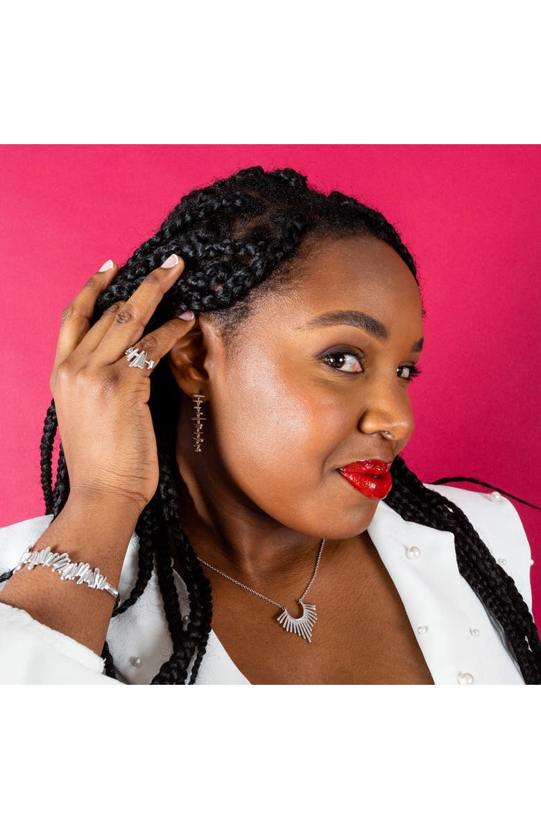 Lucy Quartermaine Temple Pendant, Alternate, color, Sterling Silver