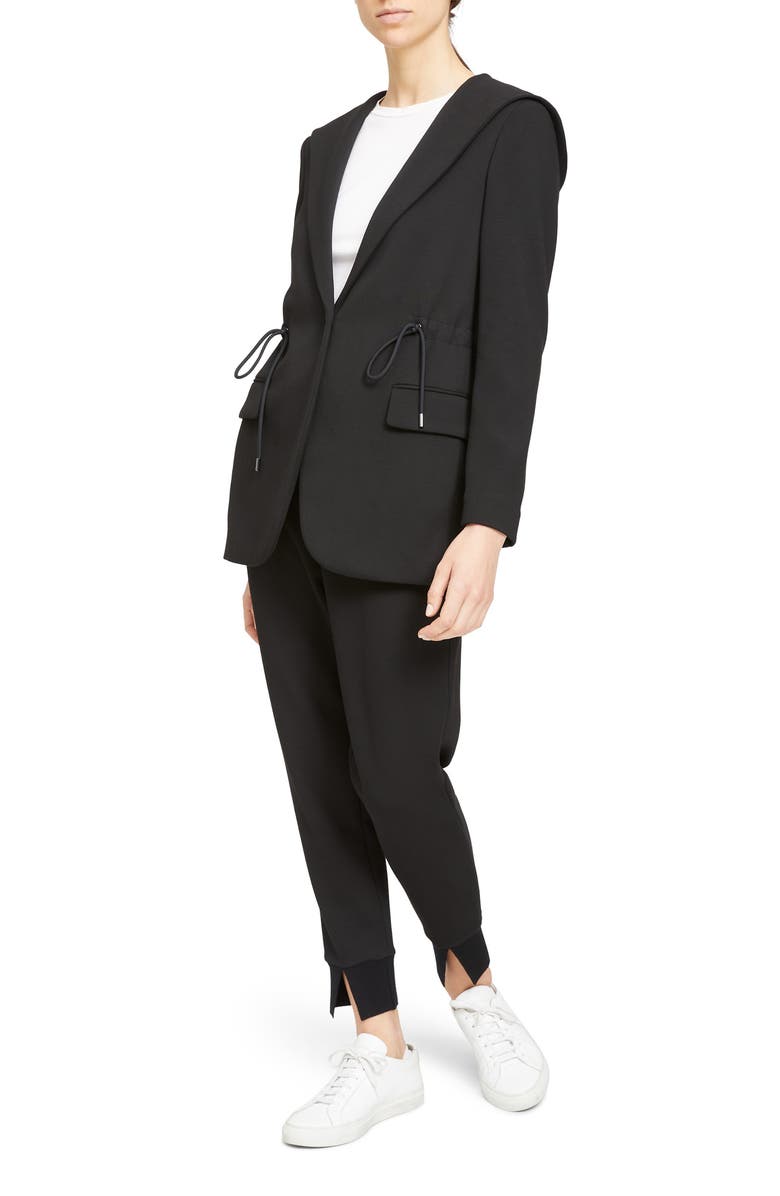 Theory Hooded Drape Blazer, Alternate, color, 