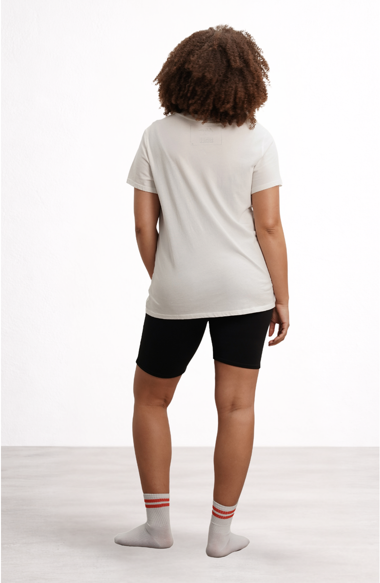 Nom Maternity The Groove AC/DC Graphic Maternity Tee, Alternate, color, White