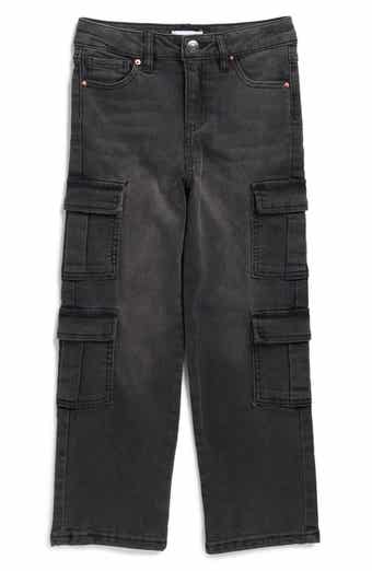 URBAN RISE Kids' Relaxed Fit Double Cargo Jeans