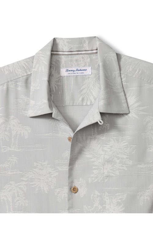Tommy Bahama Coastal Ease Islandzone® Camp Shirt In Gray