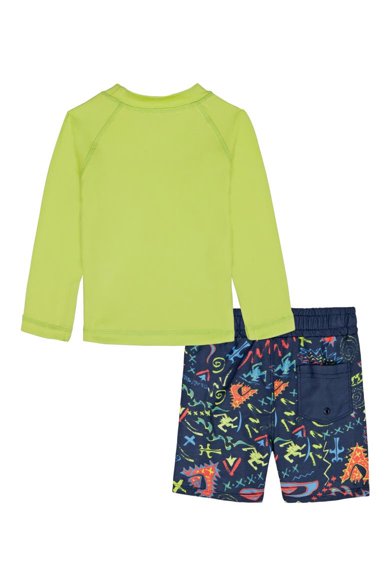 Kids' Rashguard Top & Swim Trunks Set, Alternate, color, PREPACK ASSORTED