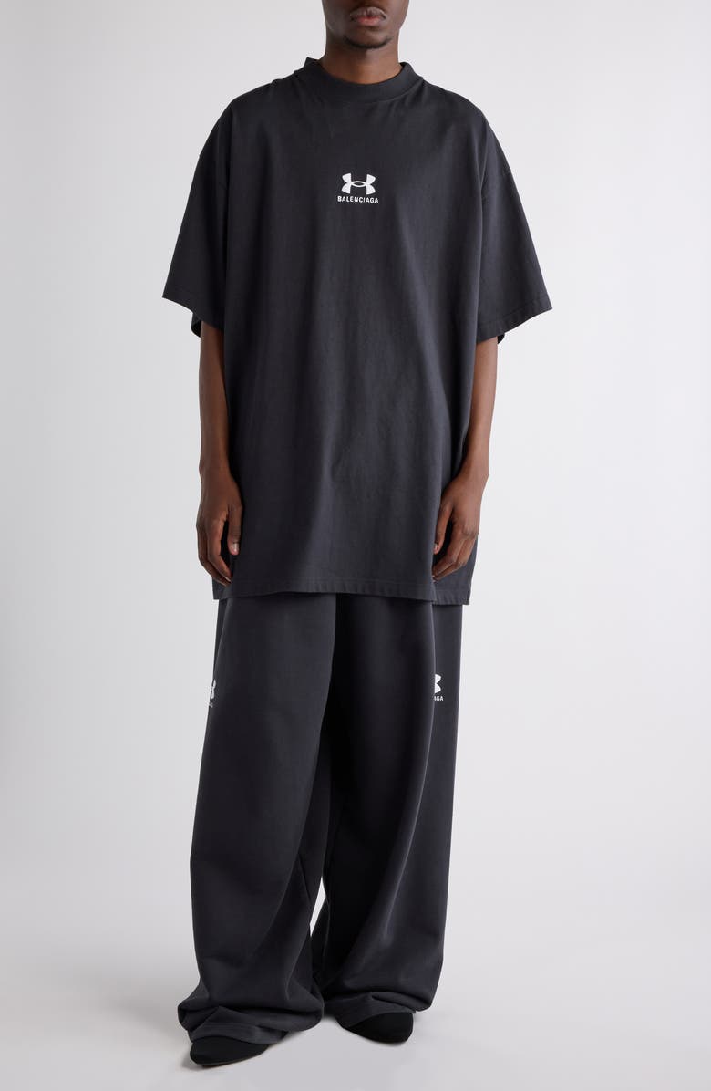 Balenciaga x Under Armour Baggy Sweatpants, Alternate, color, 