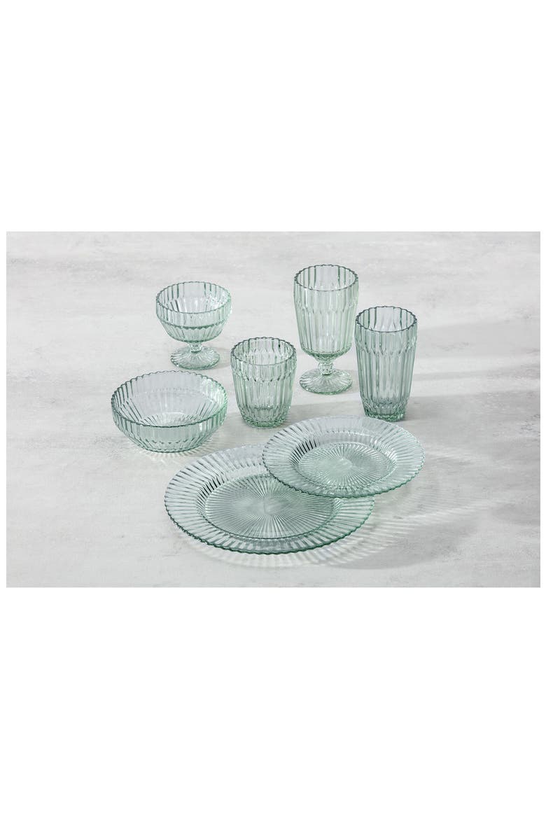Archie Set of 6 Sage Double Old Fashioned Glasses, Alternate, color, VERDE