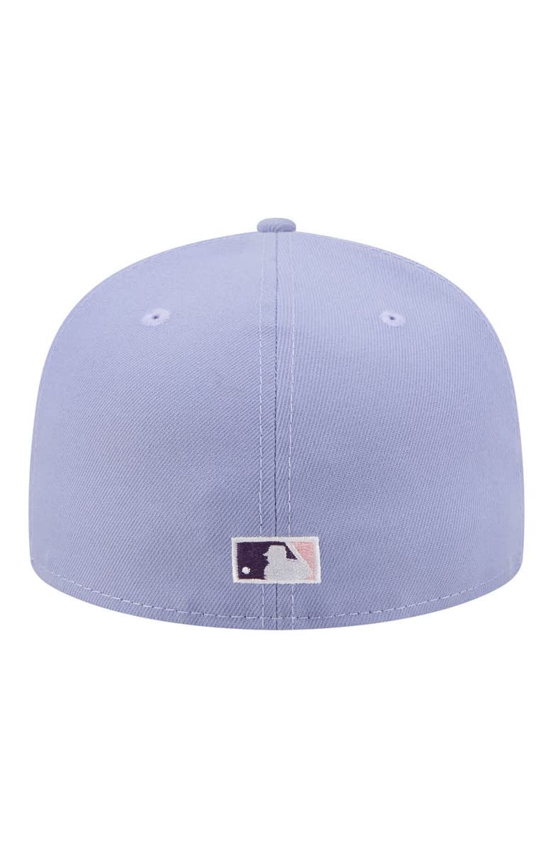 New Era Men's New Era Light Purple Chicago Cubs Lavender Bloom 59FIFTY Fitted Hat, Alternate, color, Light Purple