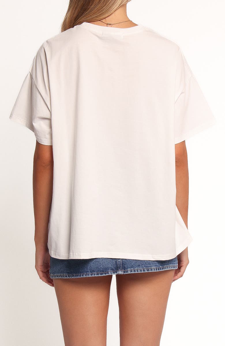 Petal & Pup Alda Cotton Graphic T-Shirt, Alternate, color, White