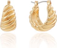 Ettika Mini Twist Hoop Earrings