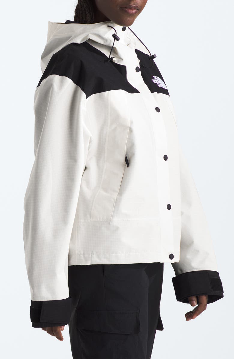 The North Face DryVent<sup>™</sup> Waterproof Mono Mountain Jacket, Alternate, color, White Dune Tnf Black